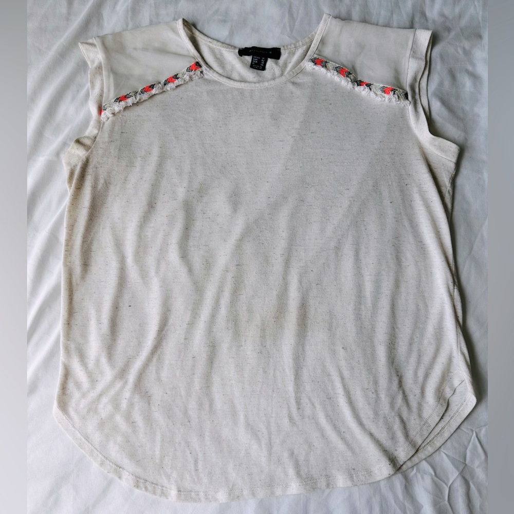 Off white primark blouse